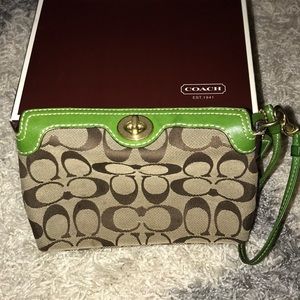Coach wristlet